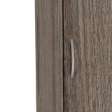 3 Tier Narrow Side Cabinet 1 Door Cupboard