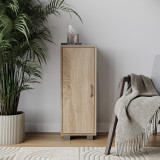 3 Tier Narrow Side Cabinet 1 Door Cupboard