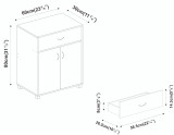 Cabinet With Doors and Drawer