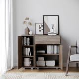 Large Sideboard Storage Cabinet Unit Single & Double Door Cupboard W/ Drawer