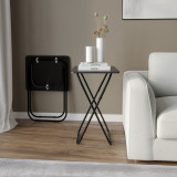 Foldable Table with Metal Legs - Medium