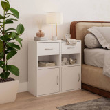 Wooden Bedside Table Nightstand 1 Drawer 1 Door