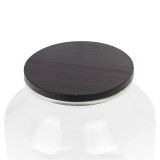 5.2L Glass Beverage Dispenser with Tap & Wooden Lid