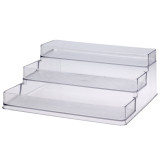 Multi Purpose Acrylic  3 Step Organiser Display Stand
