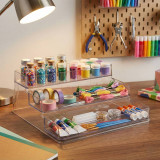 Multi Purpose Acrylic  3 Step Organiser Display Stand