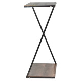 50cm Black Metal Flower Pot Stand