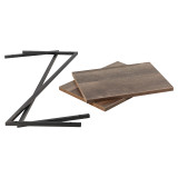 50cm Black Metal Flower Pot Stand