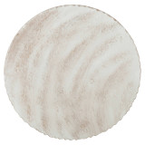 40cm Round Stone Side Table