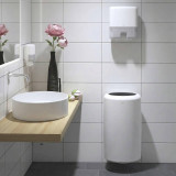 Tork Elevation 50L White Waste Bin