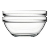 Clear Tempered Glass Mixing Bowl