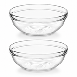 Clear Tempered Glass Mixing Bowl