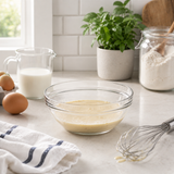 Clear Tempered Glass Mixing Bowl