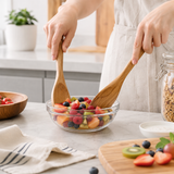Clear Tempered Glass Mixing Bowl