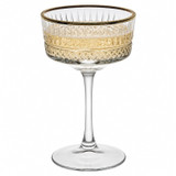 260ml Gold Rim Champagne Coupe Glasses