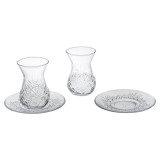 6/12 x Tea Cups & Saucers Set