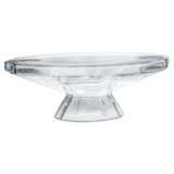 Crystallin Handcrafted Footed Cake Plate