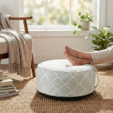 55cm Inflatable Round Pouf Stool