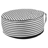 55cm Inflatable Round Pouf Stool