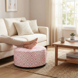 55cm Inflatable Round Pouf Stool