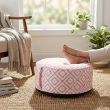 55cm Inflatable Round Pouf Stool