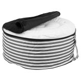 55cm Inflatable Round Pouf Stool