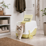 Hooded Cat Litter Tray w/ Filter & Scoop