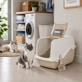 Hooded Cat Litter Tray w/ Filter & Scoop