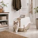 Hooded Cat Litter Tray w/ Filter & Scoop