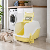 Hooded Cat Litter Tray w/ Filter & Scoop