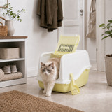 Hooded Cat Litter Tray w/ Filter & Scoop