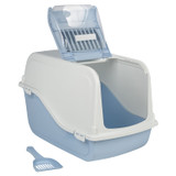 Hooded Cat Litter Tray w/ Filter & Scoop
