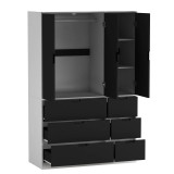 RIGA 3 Door 6 Drawer Wardrobe