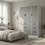 RIGA 3 Door 6 Drawer Wardrobe