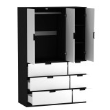 RIGA 3 Door 6 Drawer Wardrobe