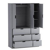 RIGA 3 Door 6 Drawer Wardrobe