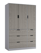 RIGA 3 Door 6 Drawer Wardrobe