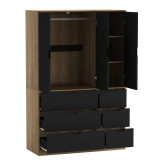 RIGA 3 Door 6 Drawer Wardrobe