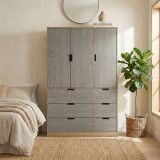 RIGA 3 Door 6 Drawer Wardrobe
