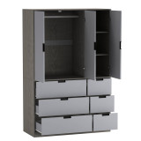 RIGA 3 Door 6 Drawer Wardrobe