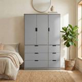 RIGA 3 Door 6 Drawer Wardrobe