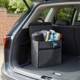 Grey Felt Car Boot Organiser