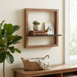 Modern Wooden Floating Wall Shelf