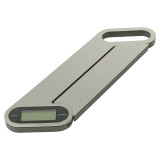 Foldable Digital Kitchen Scale Stainless Steel LCD Display