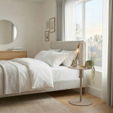 Round Pedestal Side Table 35x35x53cm