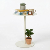 Round Pedestal Side Table 35x35x53cm
