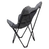Grey Camping Chair and Table Set