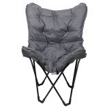 Grey Camping Chair and Table Set