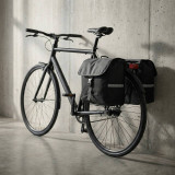 2x 20L Black Bike Pannier Bags