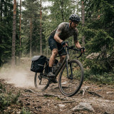 2x 20L Black Bike Pannier Bags