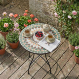 60cm Round Garden Bistro Table